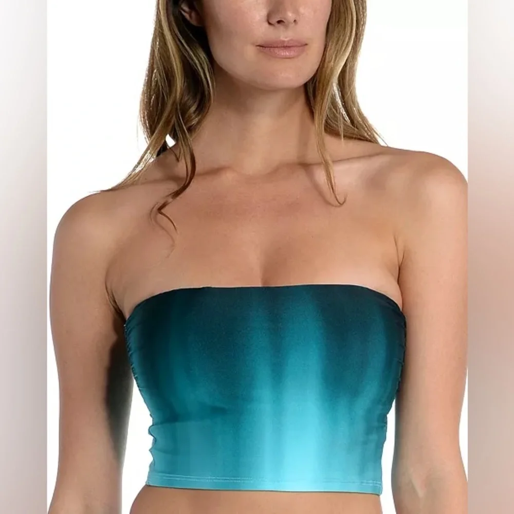 La Blanca Ocean Oasis Bandeau Midkini Bikini Top